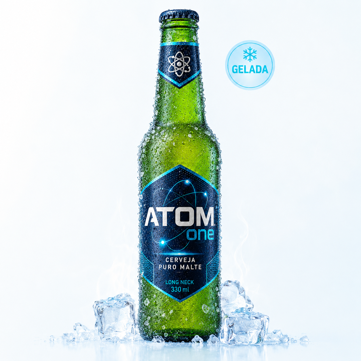 Cerveja Atom One gelada